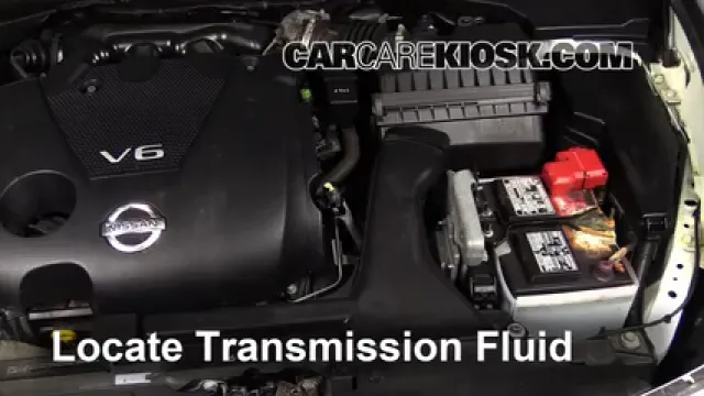 2013 Nissan Maxima SV 3.5L V6 Liquide de transmission Rajouter du liquide